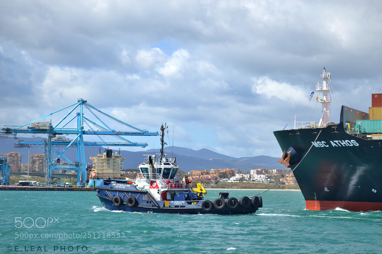 Nikon D3100 sample photo. Port.  algeciras. spain photography