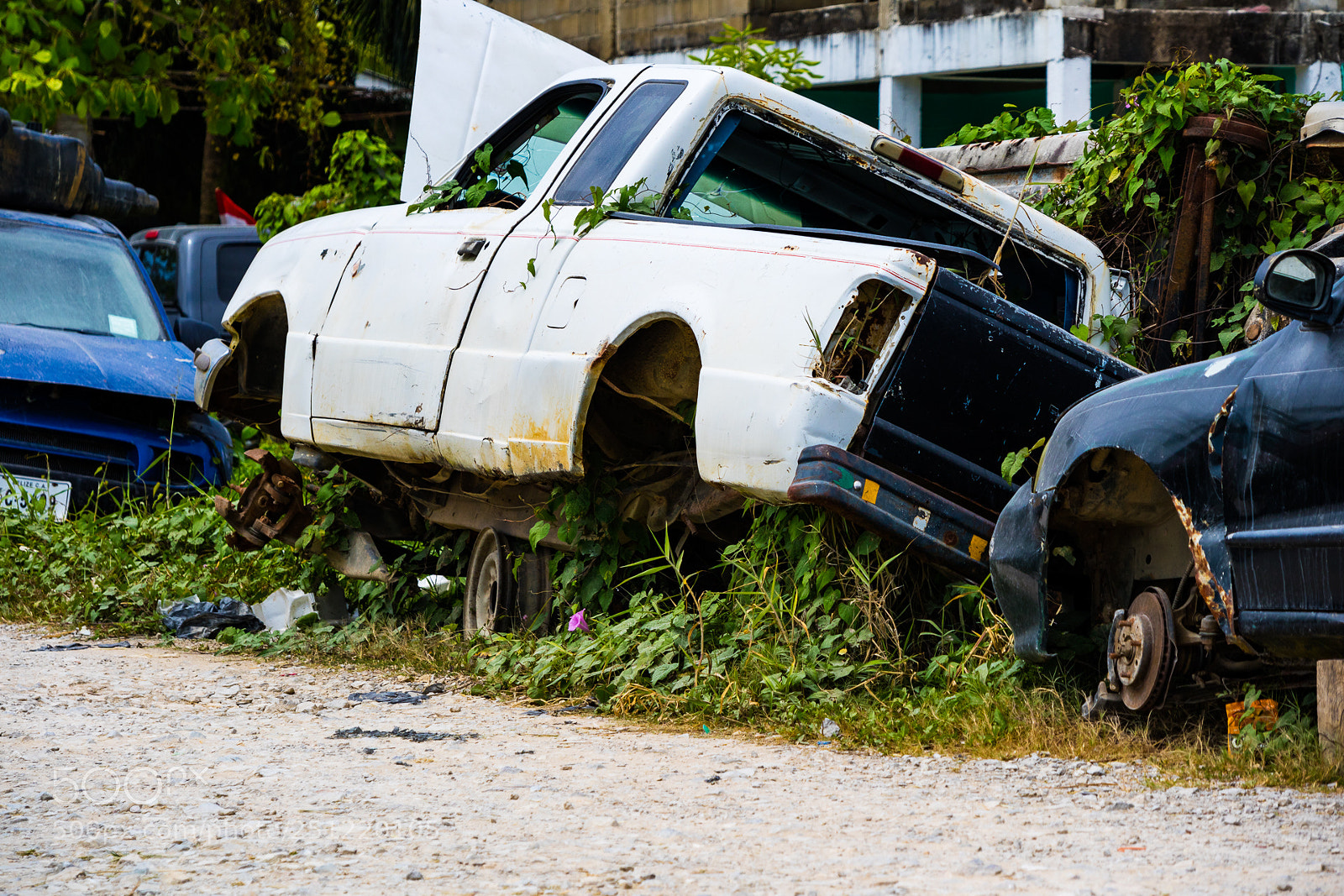 Canon EOS M3 sample photo. Broken cars photography