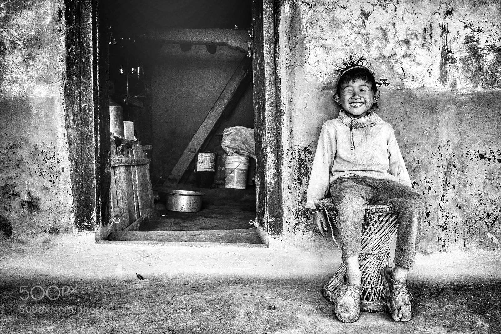 Sony a6000 sample photo. A rural boy photography