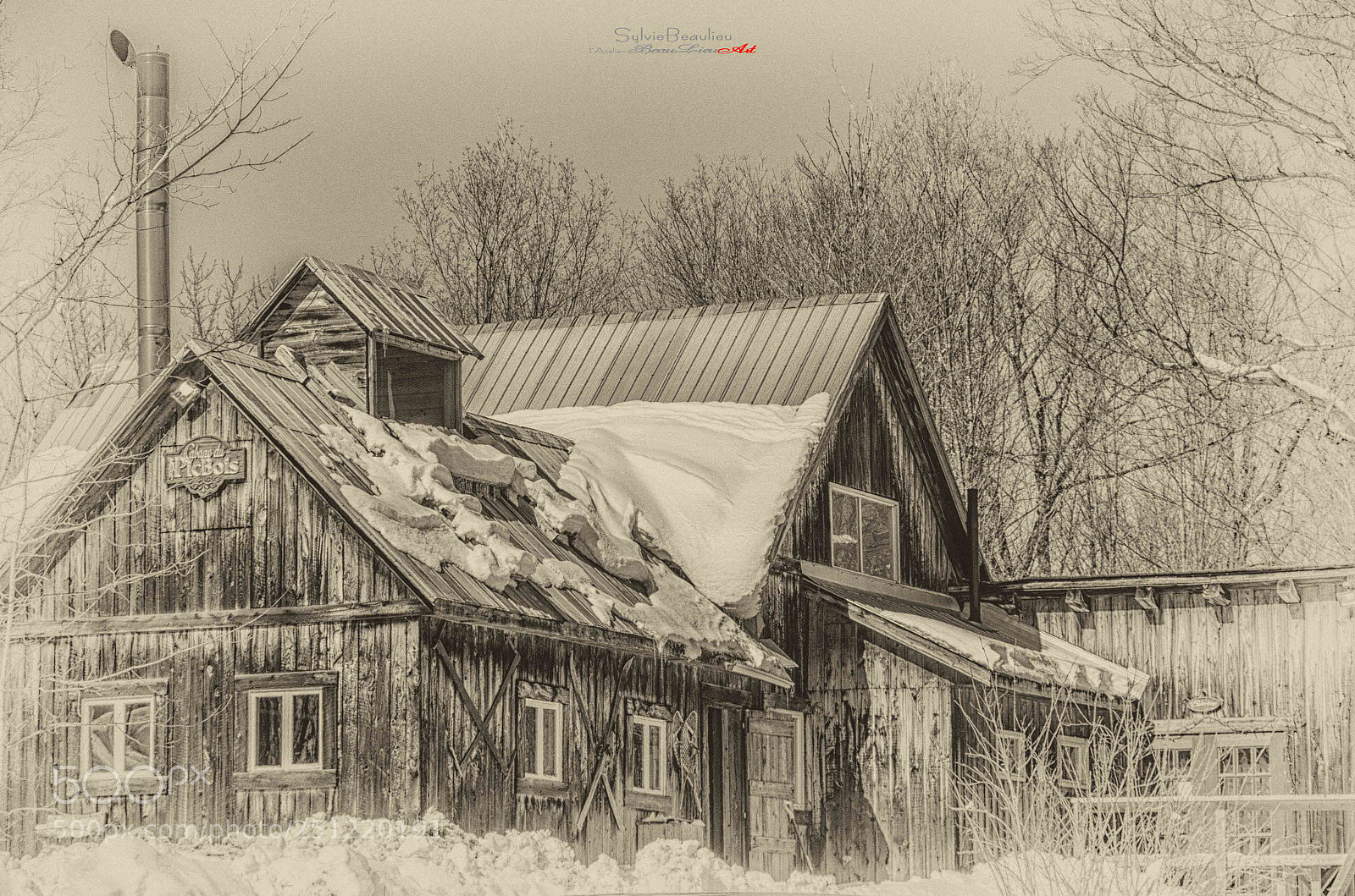 Pentax K-5 sample photo. La cabane sucre sugar photography