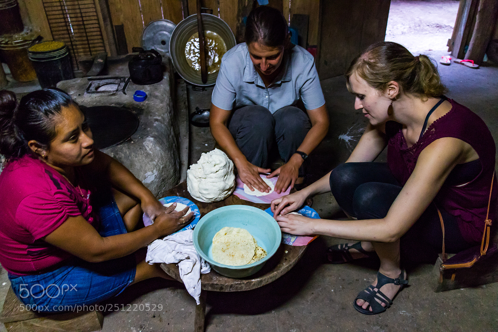 Canon EOS M3 sample photo. Making tortillas photography