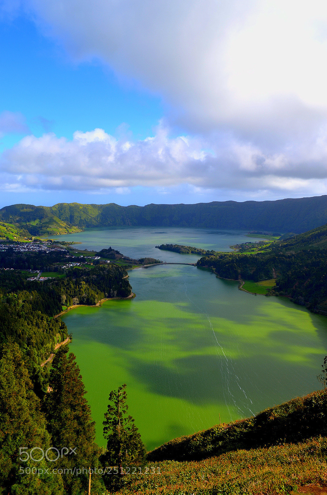 Nikon D5100 sample photo. Perfect lagoon. azores. photography