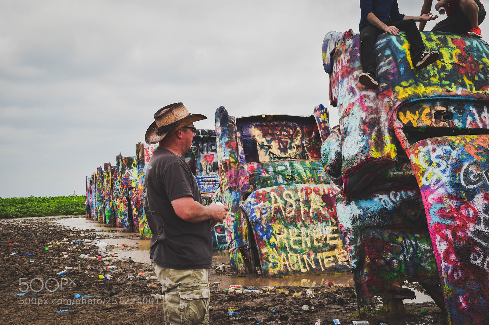 Nikon D5300 sample photo. Cadillac ranch photography