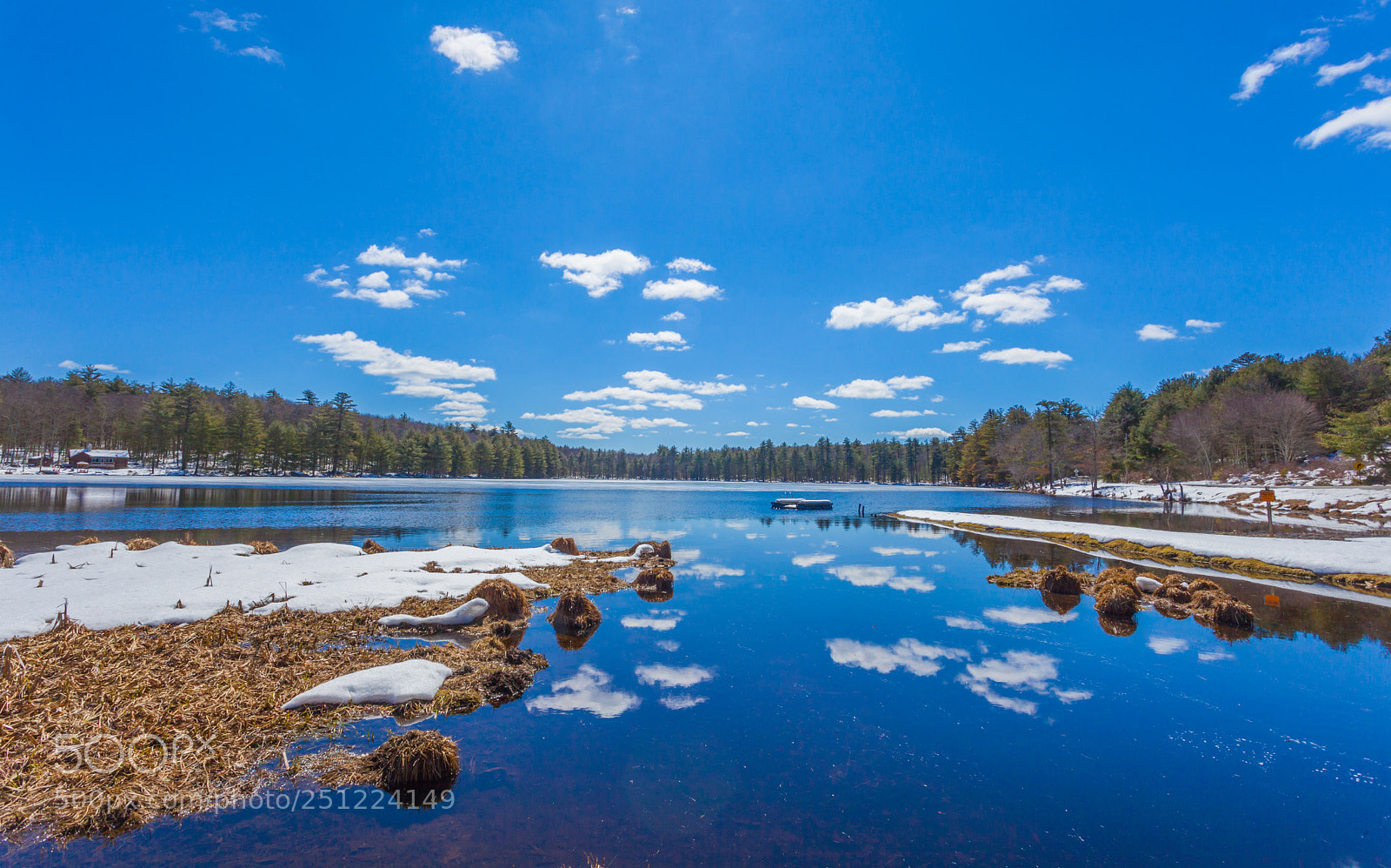 Canon EOS 5D Mark II sample photo. Clouds over fox lake photography