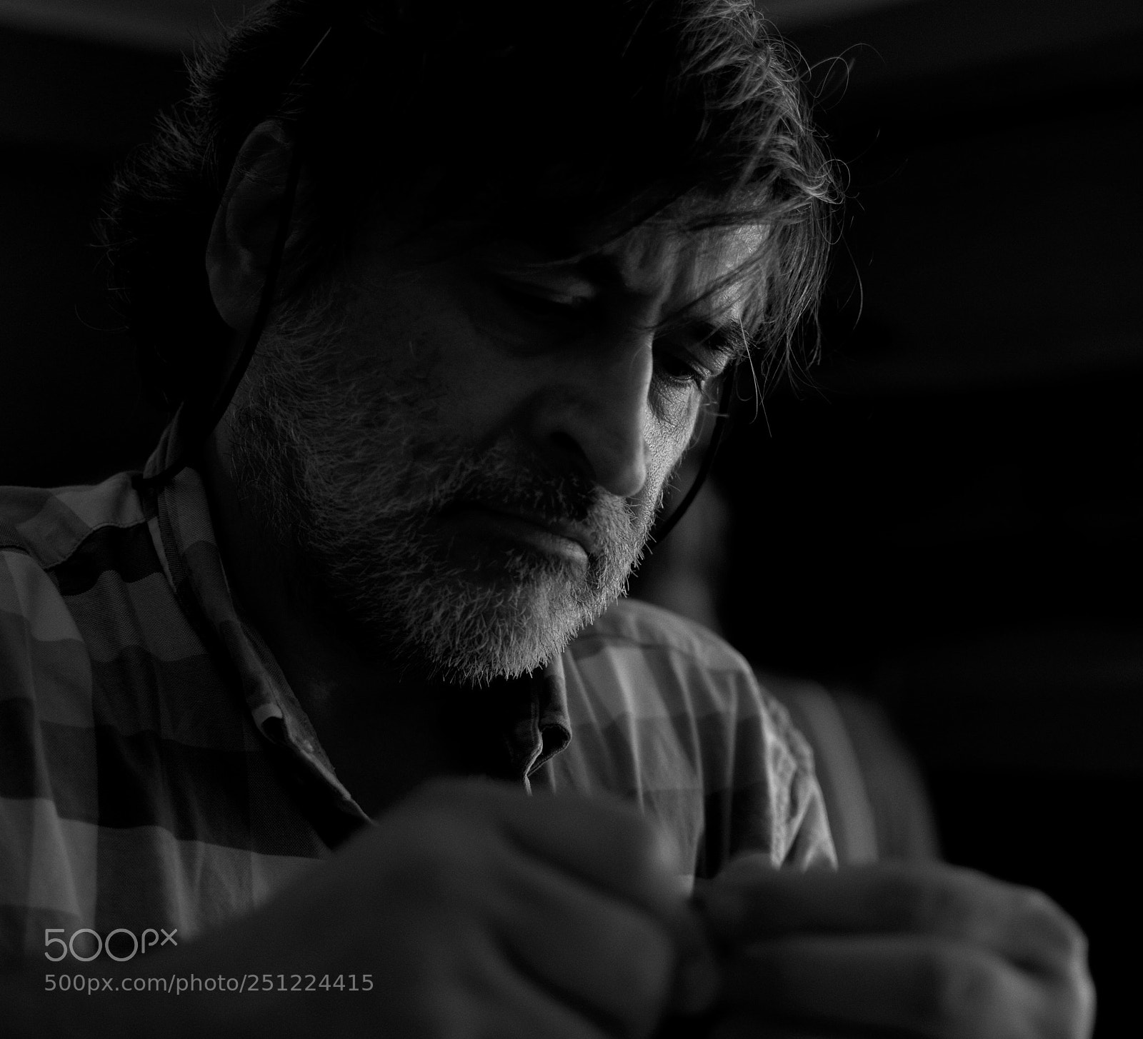 Nikon D3300 sample photo. Serious father photography