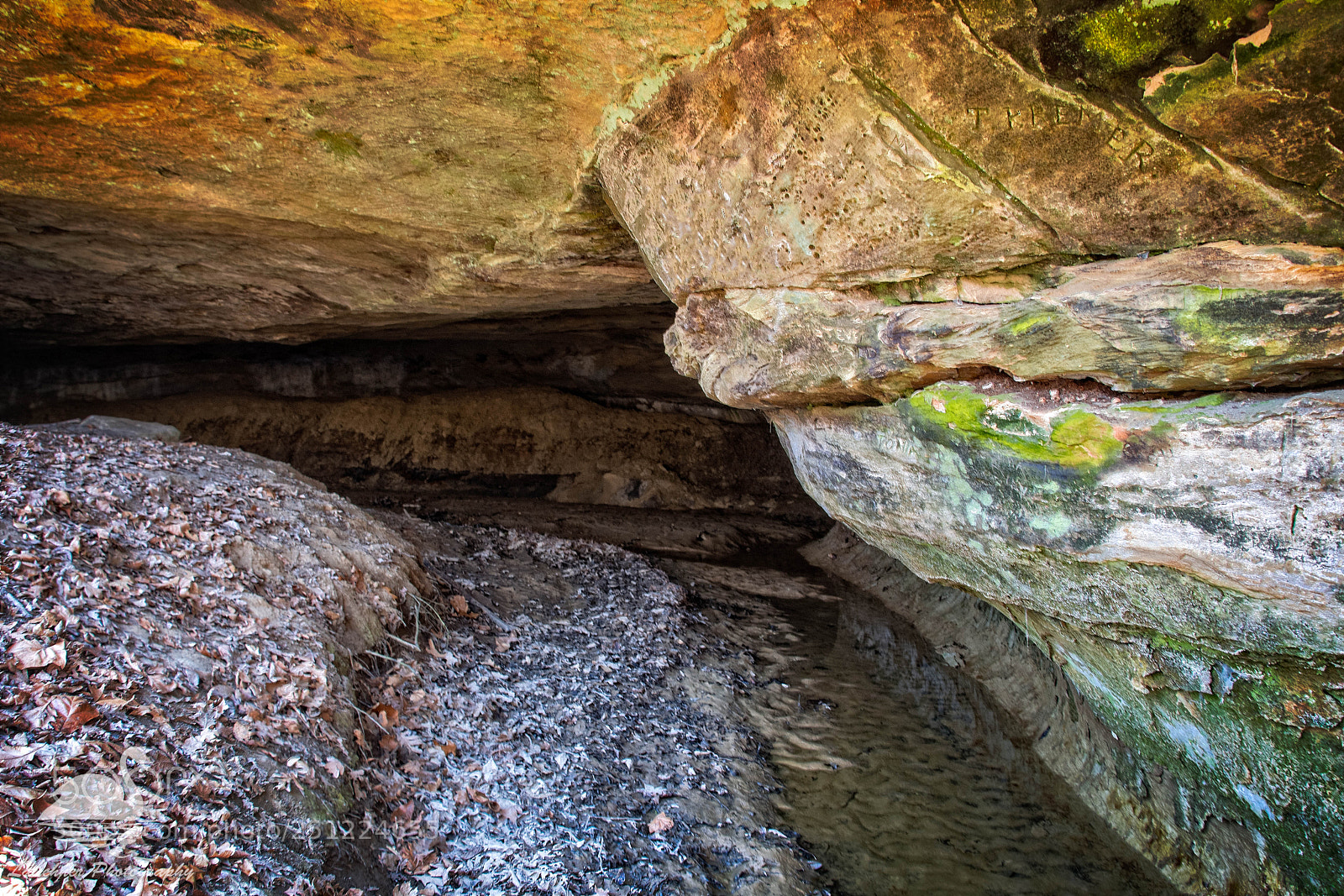Nikon D5200 sample photo. Rock cave nature preserve photography