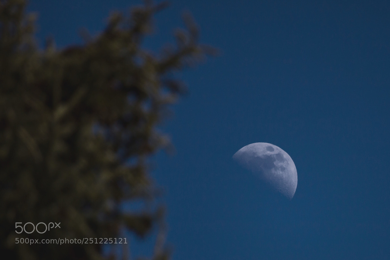 Canon EOS 750D (EOS Rebel T6i / EOS Kiss X8i) sample photo. Moon at 4 photography