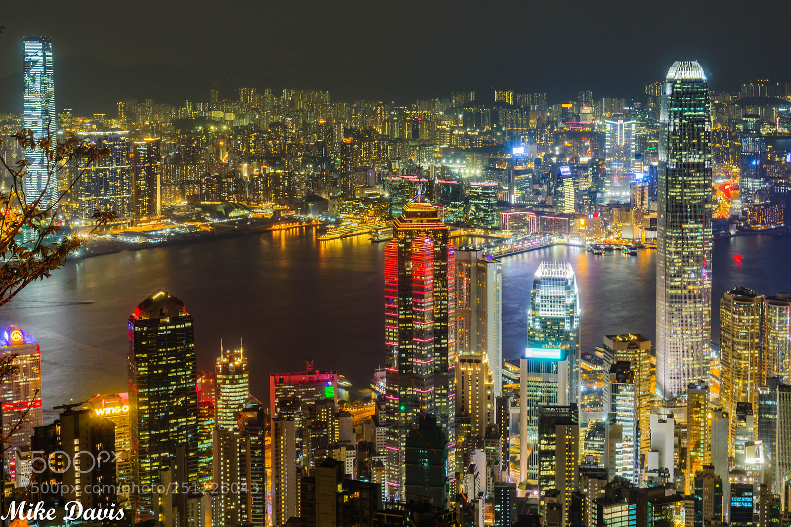 Sony a6300 sample photo. Victoria peak, hong kong photography
