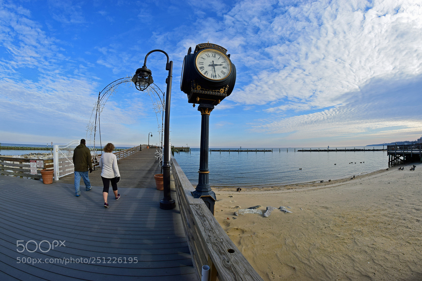 Nikon D5300 sample photo. Coastline clock photography