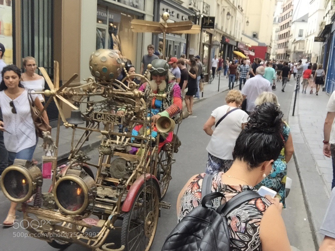 Apple iPhone 6 sample photo. Steampunk parisienne photography
