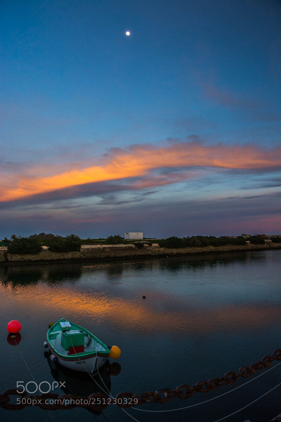 Nikon D5200 sample photo. Sunset fuseta harbour photography