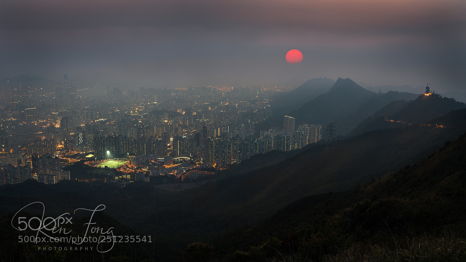 Sony a7R III sample photo. Kowloon peak 2 photography