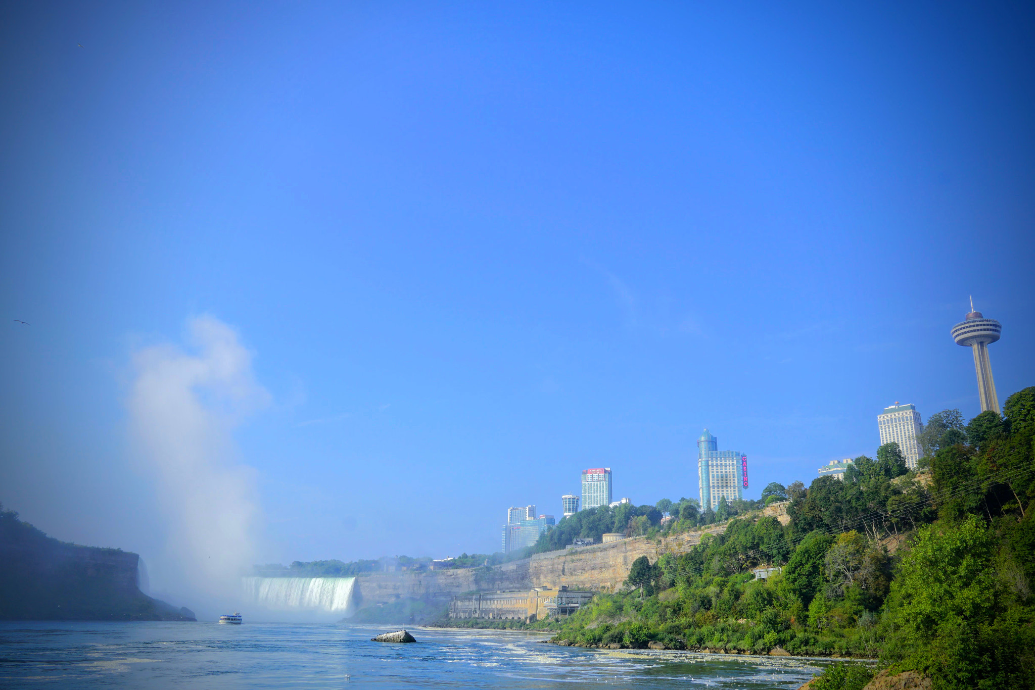 Sony a6300 + Sigma 19mm F2.8 EX DN sample photo. Niagara falls photography