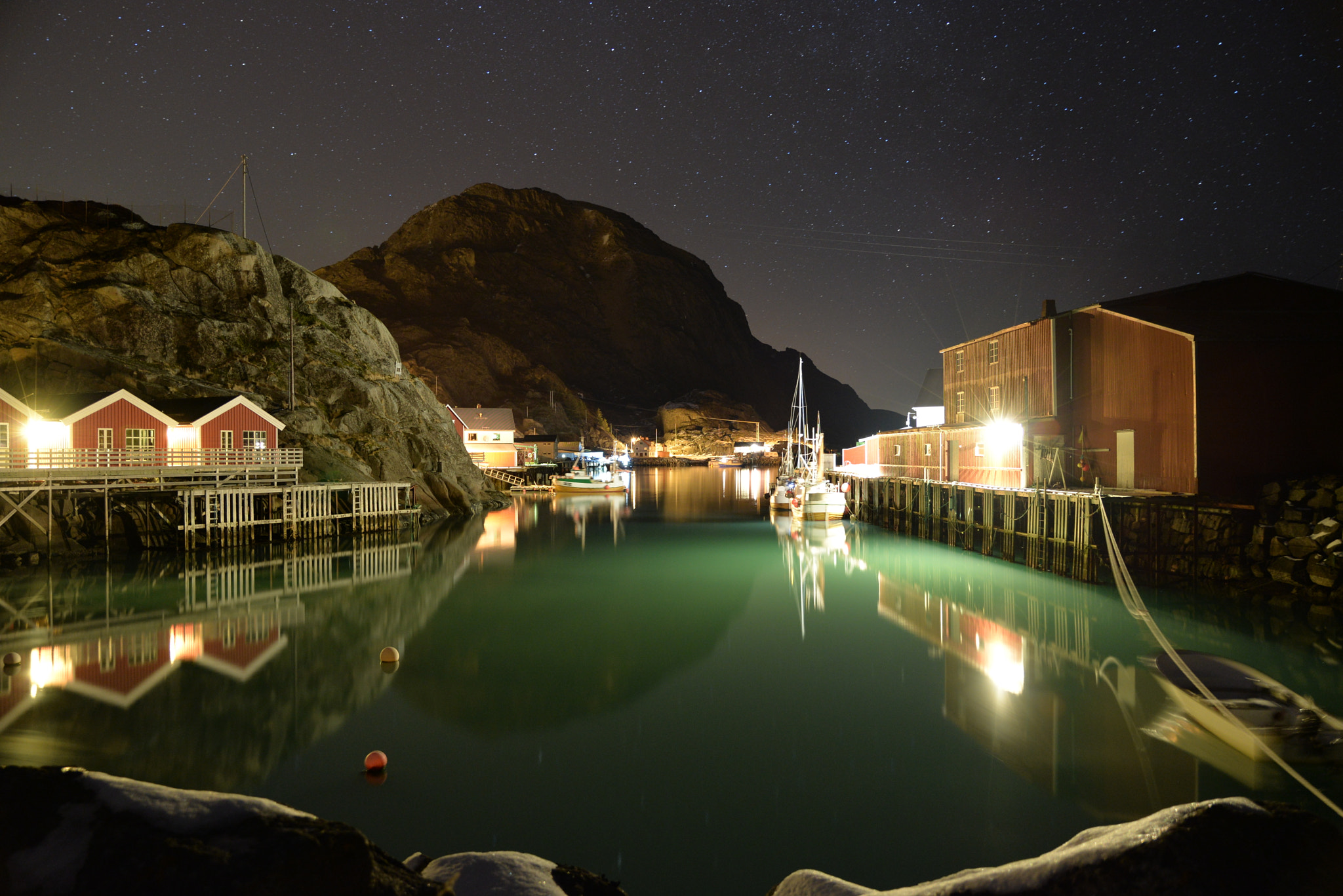 Nikon D610 + Tamron SP 24-70mm F2.8 Di VC USD sample photo. Mortsund in lofoten norway photography