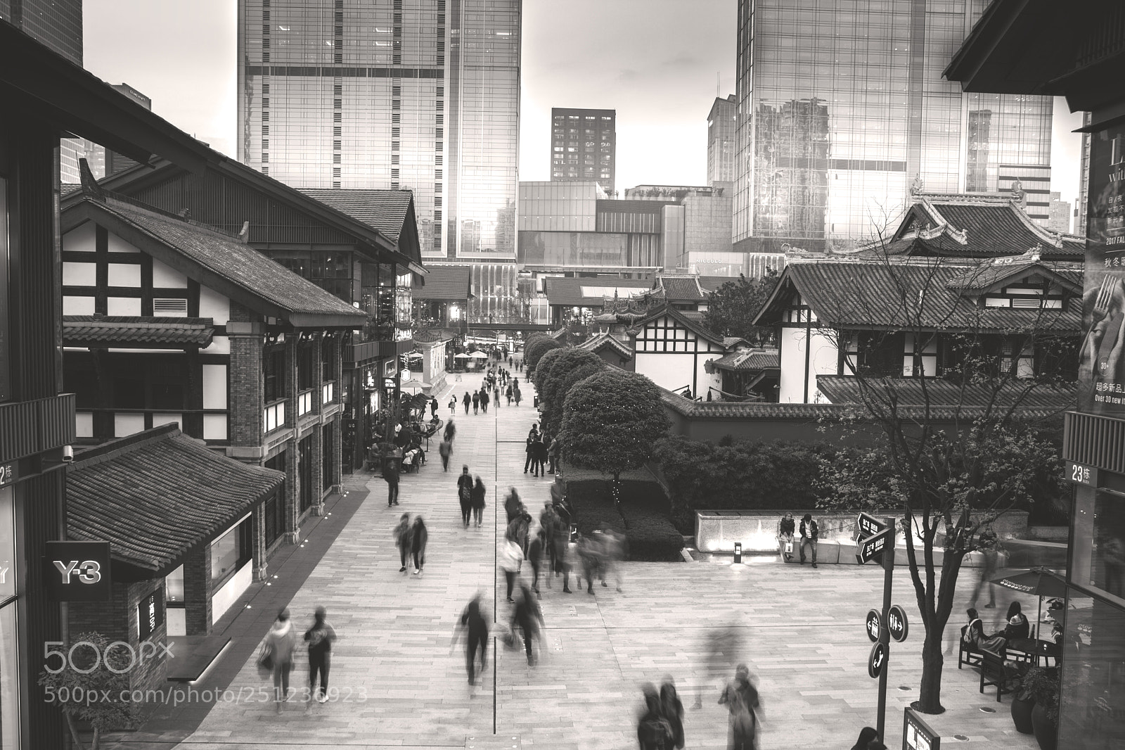 Canon EOS 5D Mark II sample photo. 成都-太古里 photography