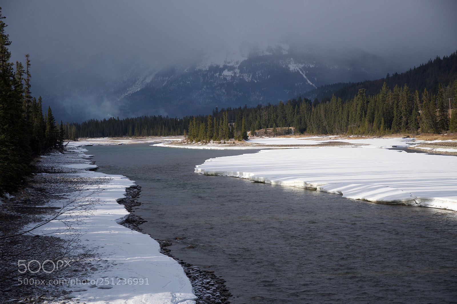 Nikon D500 sample photo. Athabasca  river photography