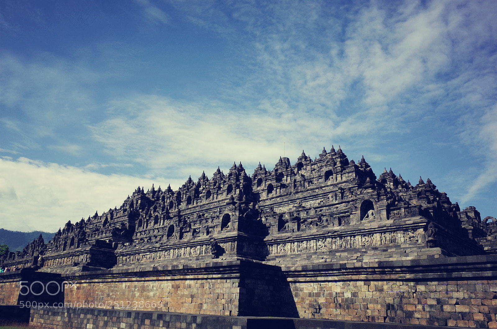Ricoh GR sample photo. Borobudur photography