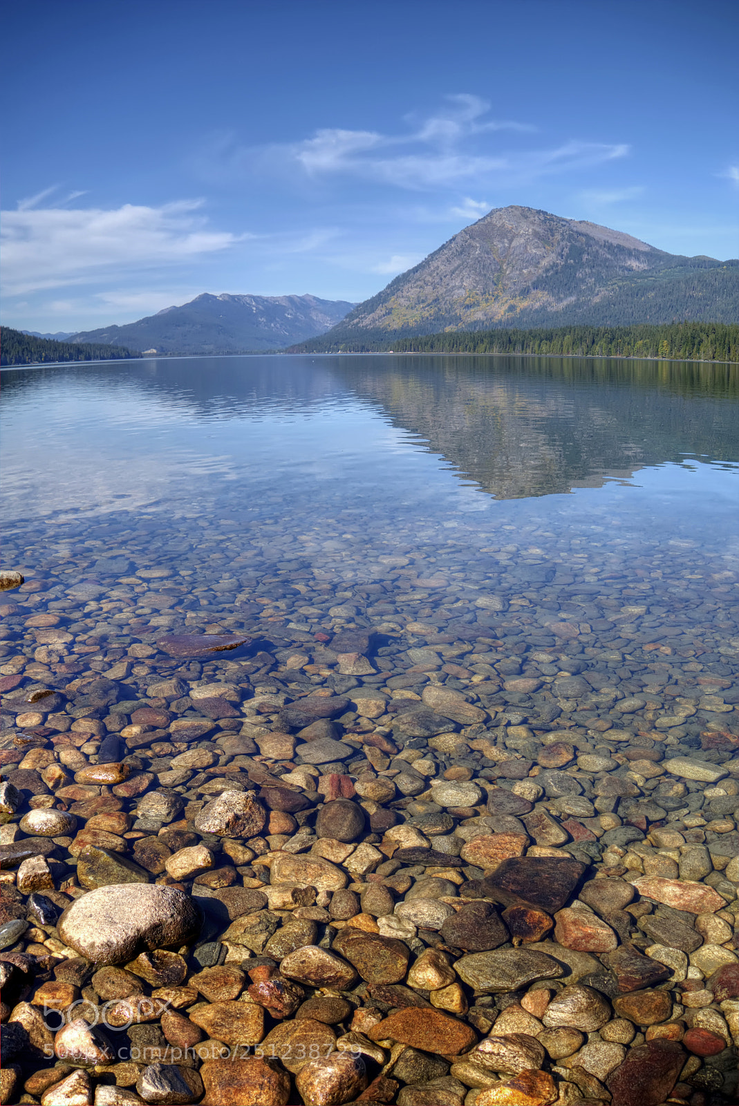 Sony Cyber-shot DSC-RX100 II sample photo. Lake wenatchee and stones photography