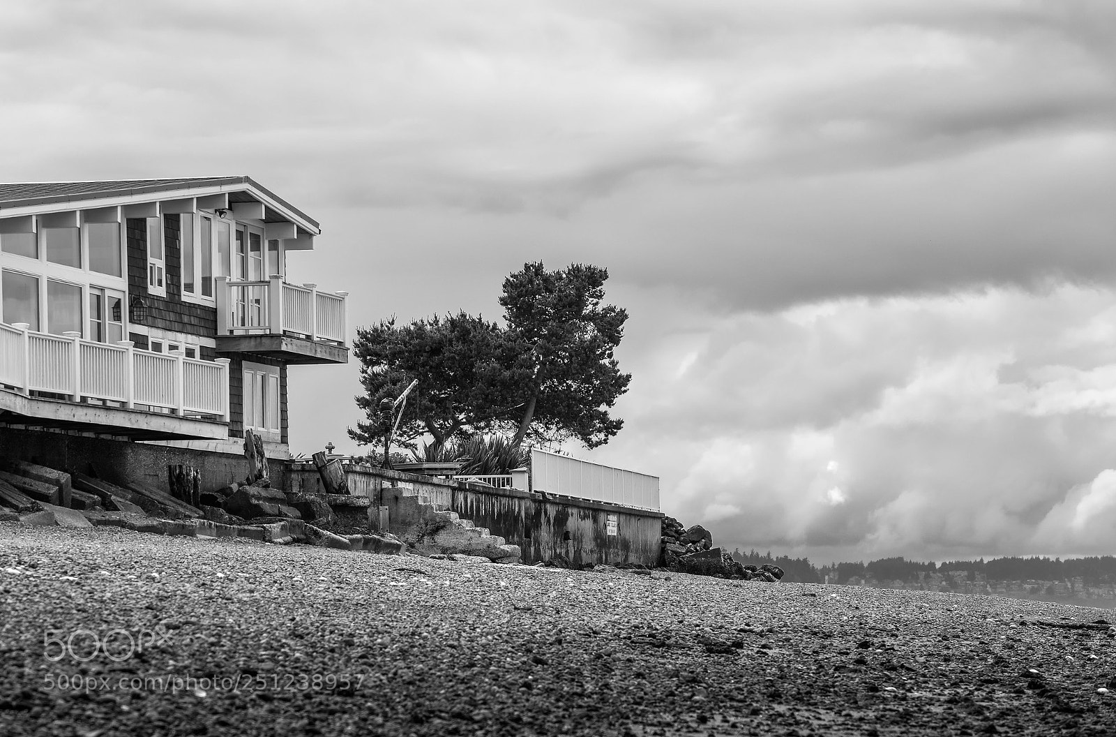 Nikon D600 sample photo. Beach house, puget sound photography