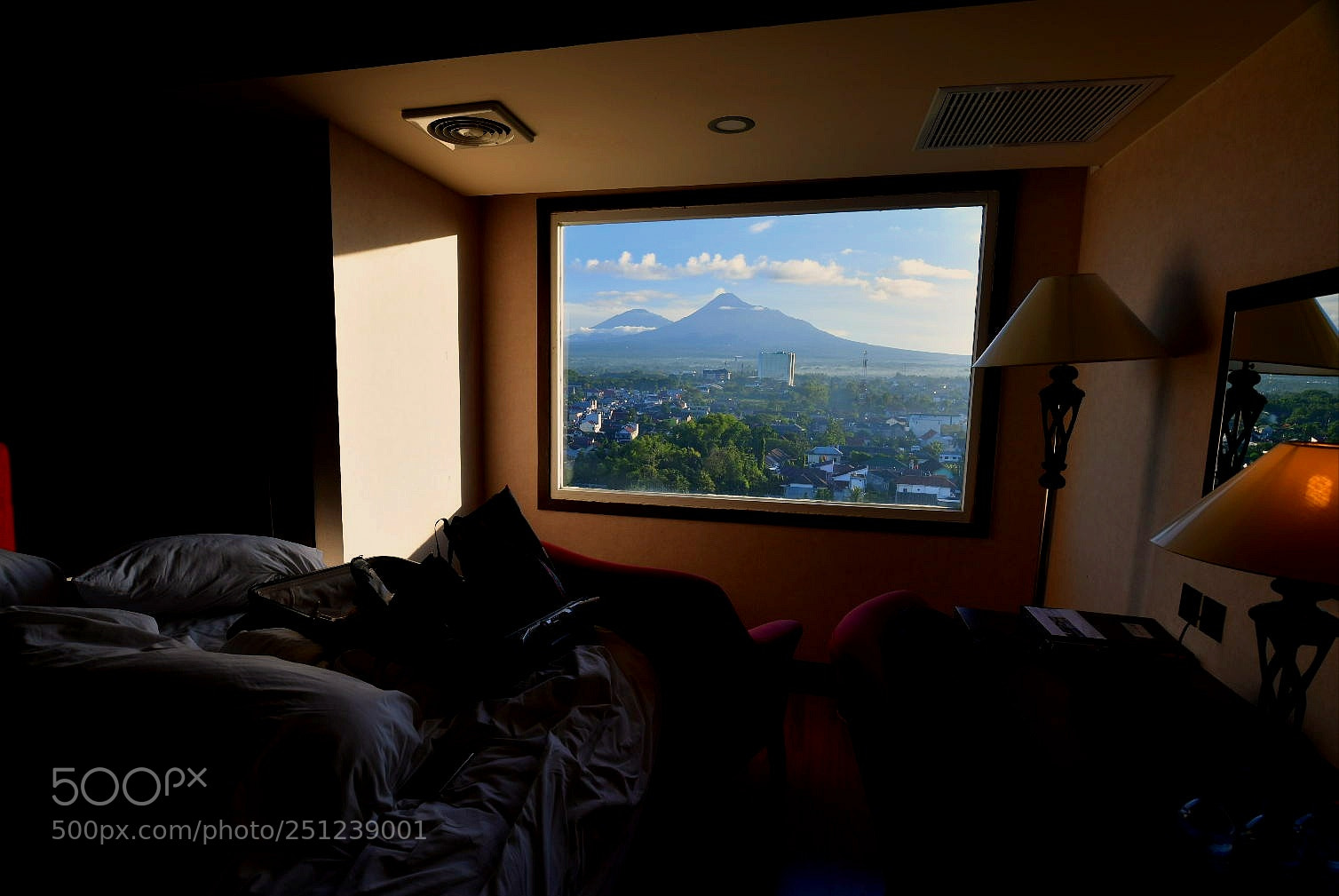 Nikon D850 sample photo. Mt merapi in my photography