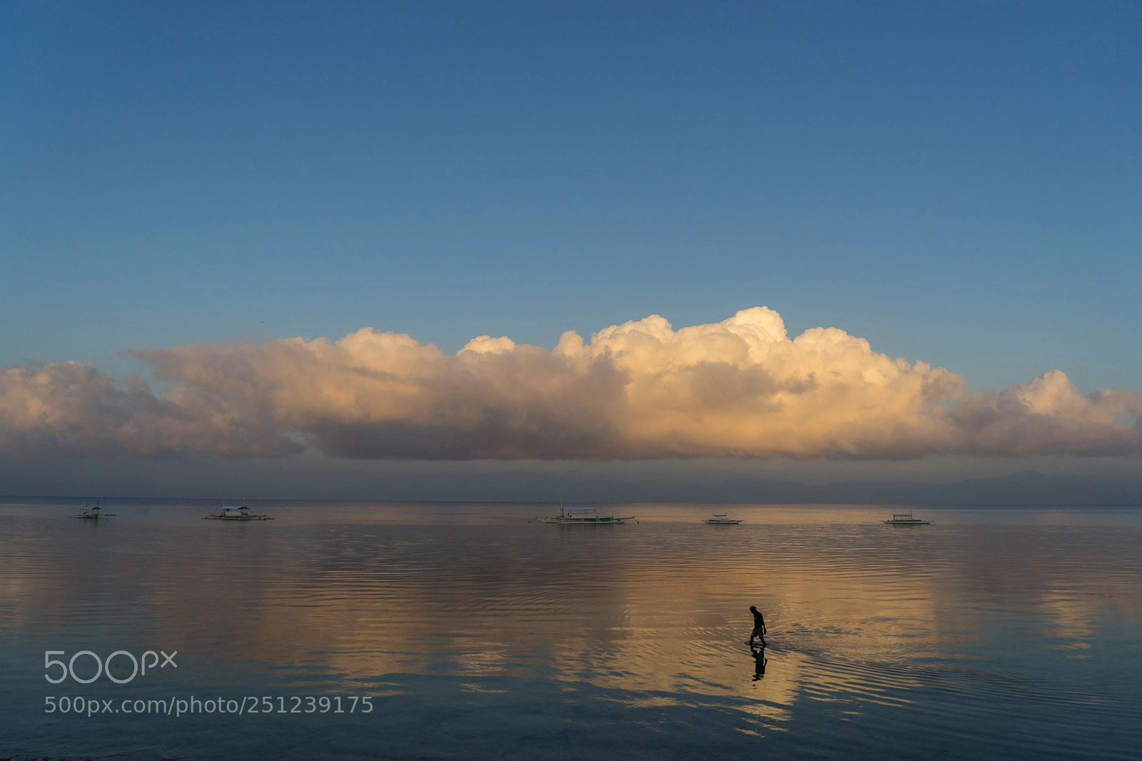 Sony a7 sample photo. Fisherman's golden hour photography