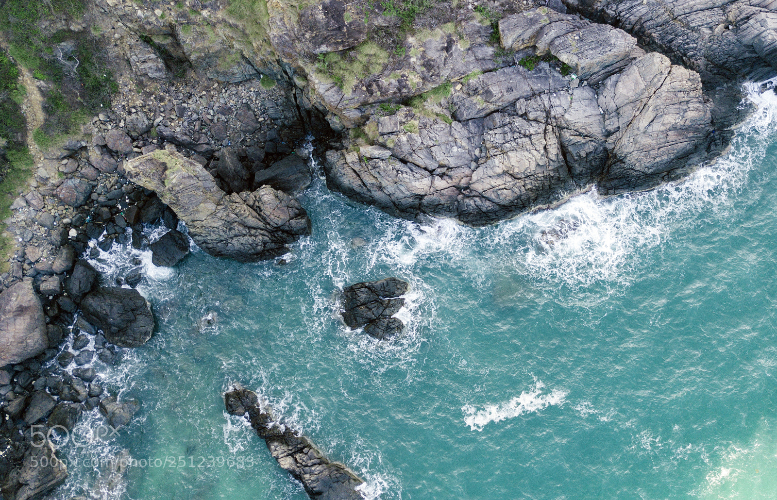 DJI FC220 sample photo. Nature of vietnam photography