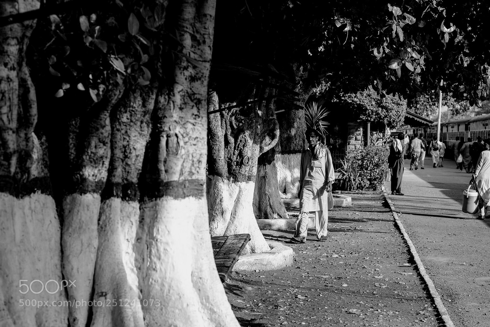 Nikon D610 sample photo. Golra railway station platform photography