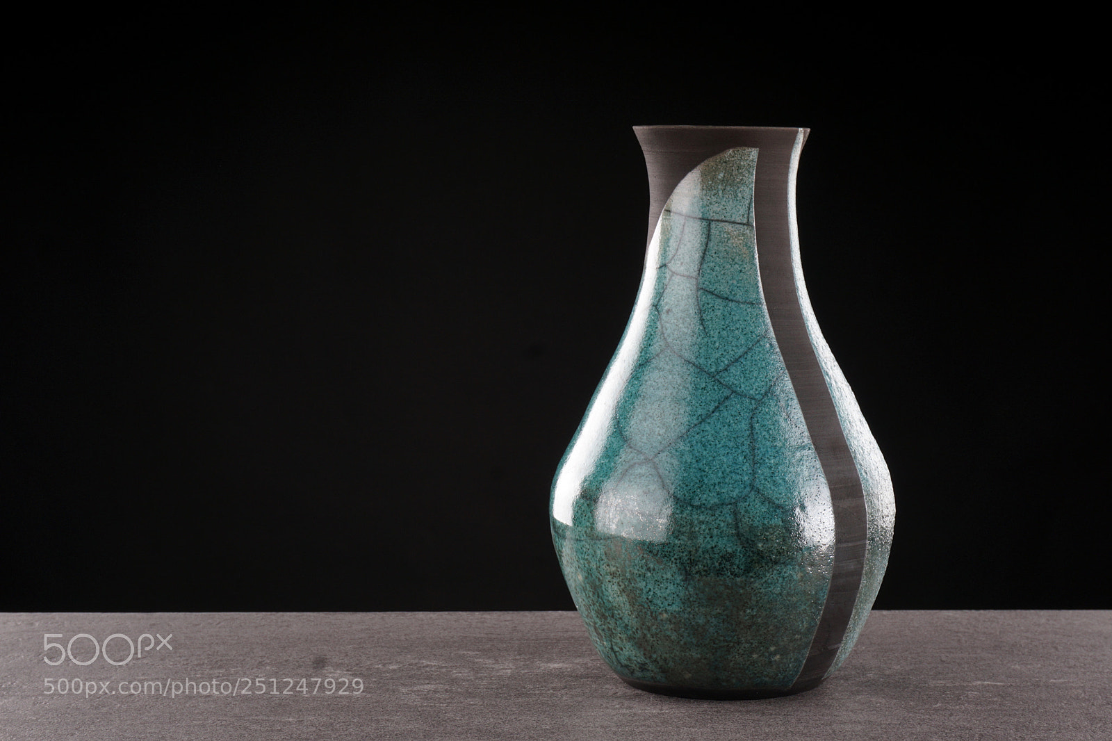 Sony a6000 sample photo. Raku vase photography