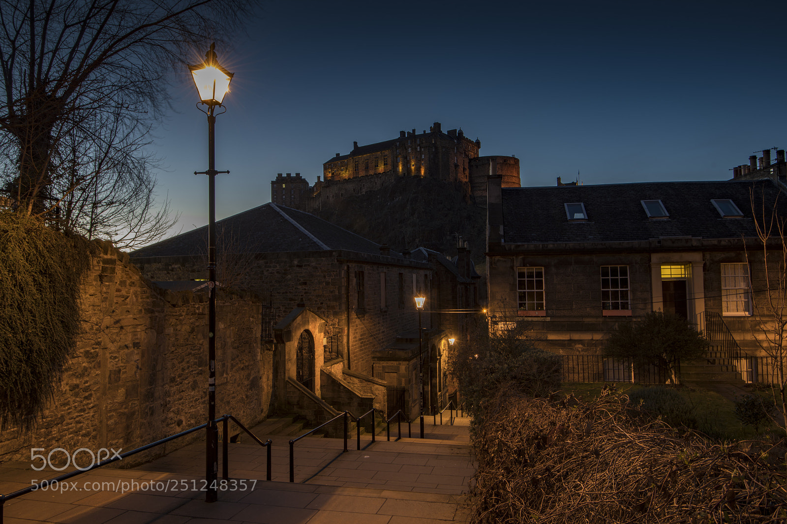 Nikon D850 sample photo. Edinburgh castle from the photography