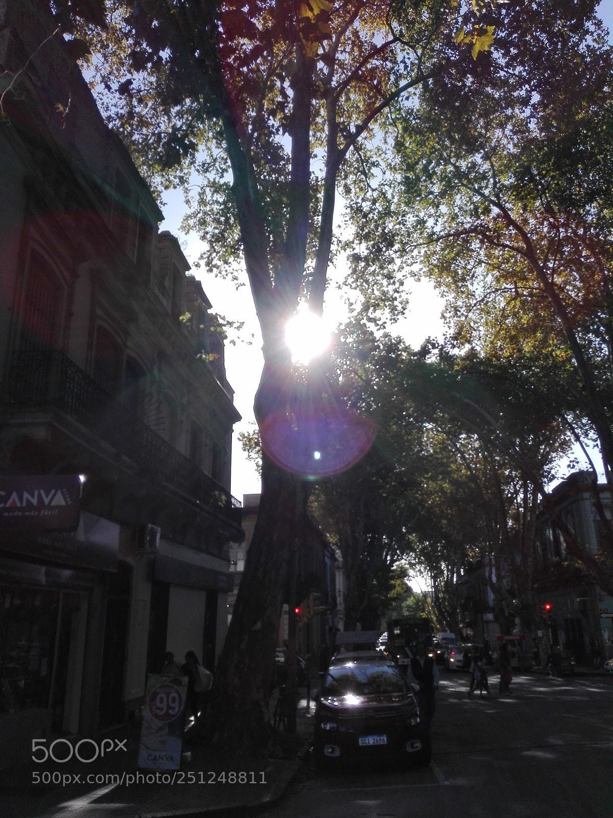 HUAWEI P8 Lite sample photo. Sun photography