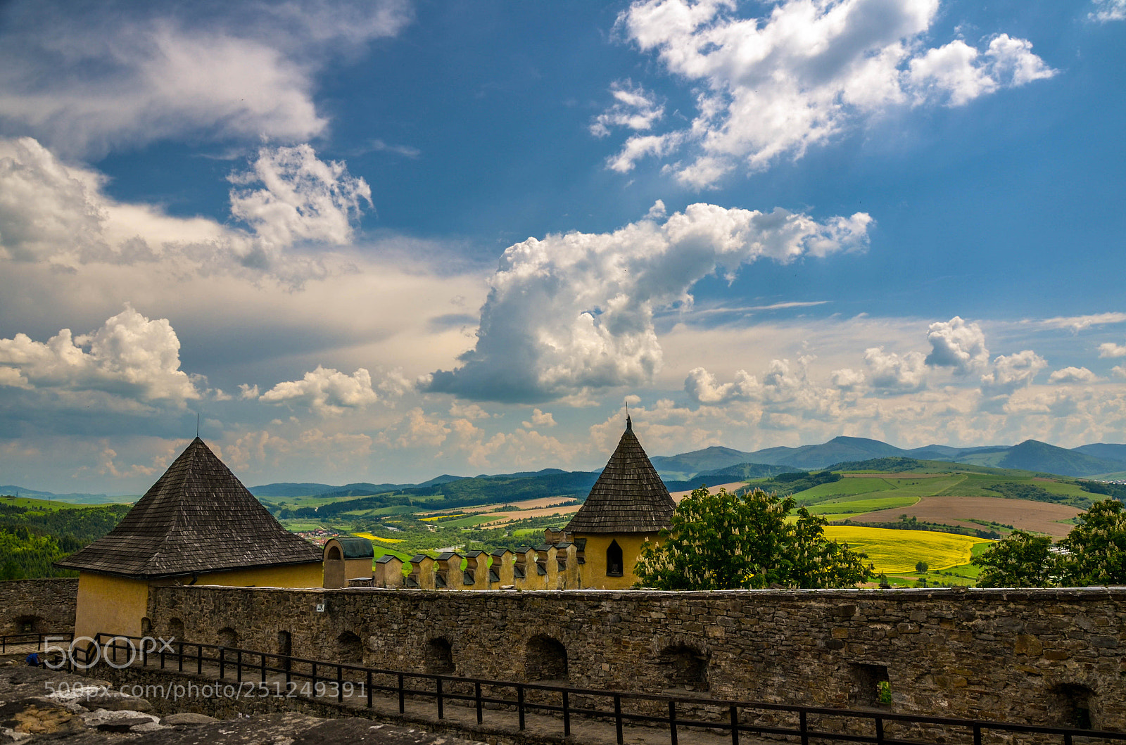 Nikon D5100 sample photo. Castle wall photography