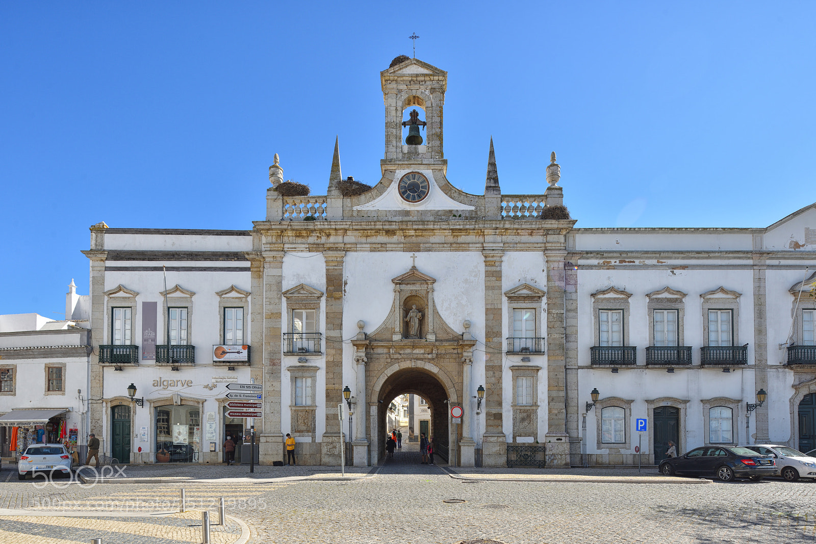 Nikon D810 sample photo. Old town faro, portugal photography