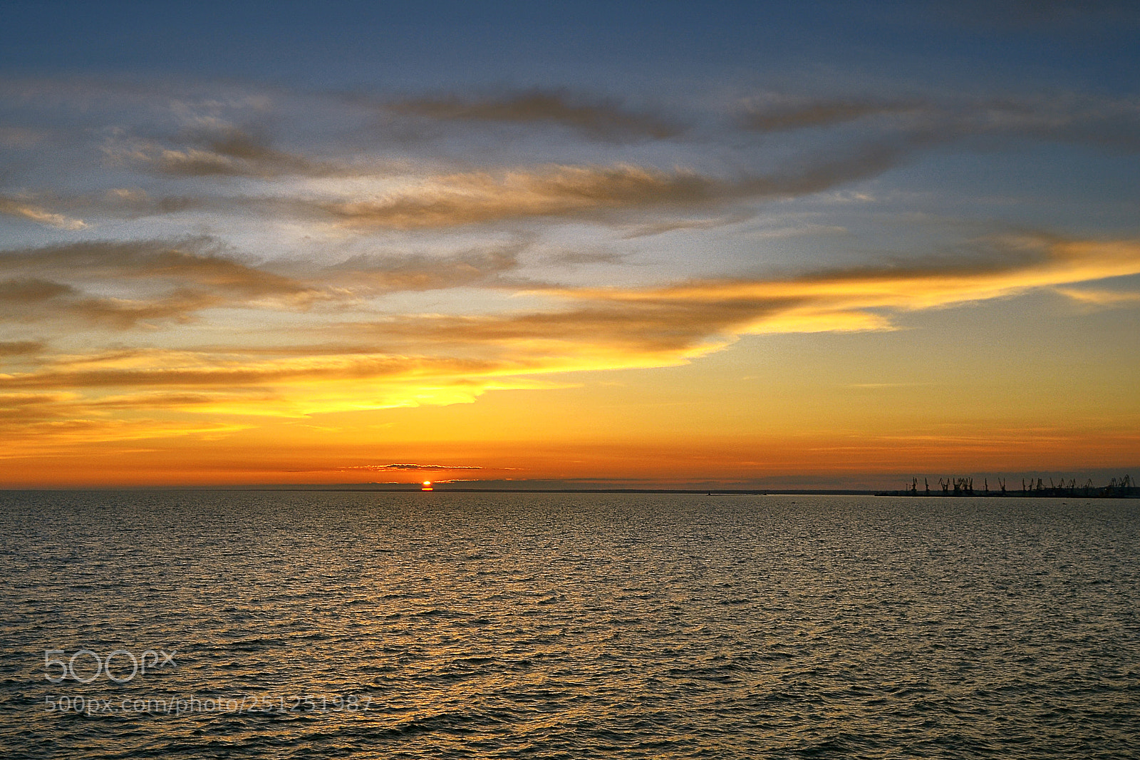 Nikon D3100 sample photo. Закат на море photography