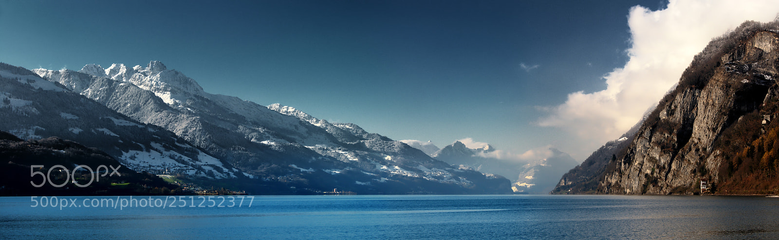 Nikon D300 sample photo. Walensee photography