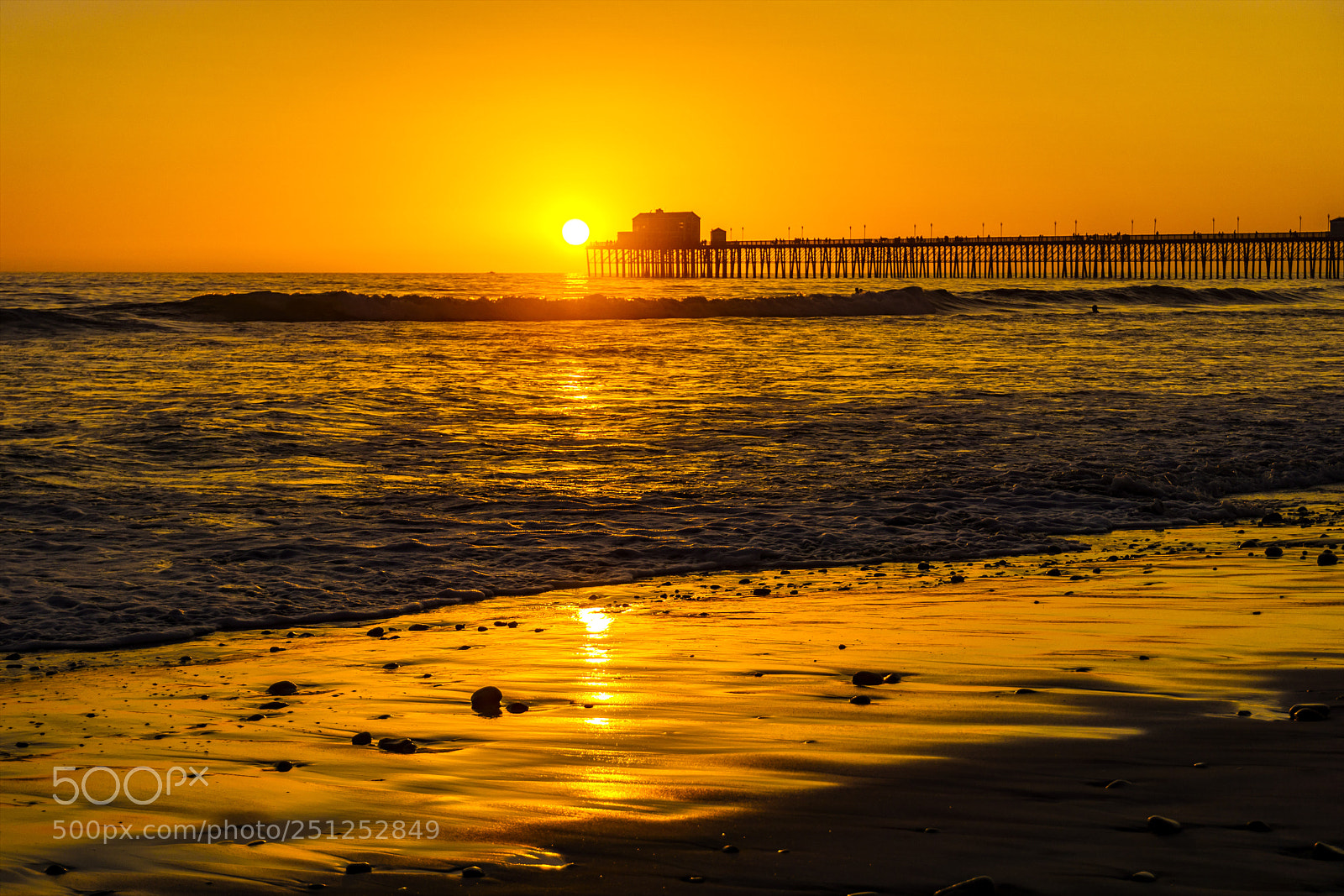 Sony a6000 sample photo. Golden sunset at oceanside photography