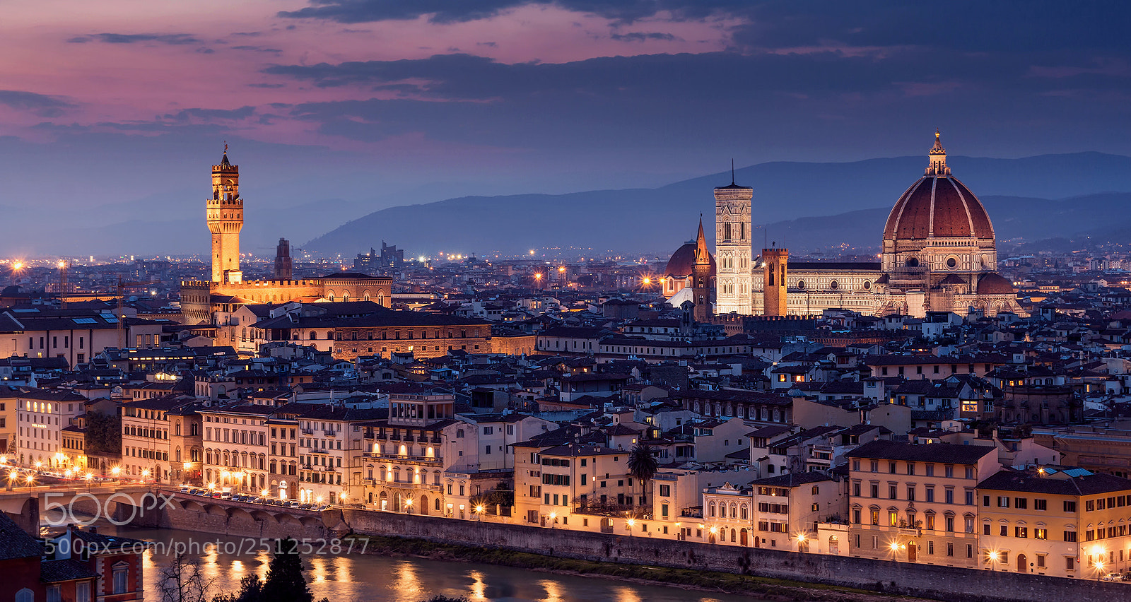 Canon EOS 70D sample photo. After sunset in florence photography
