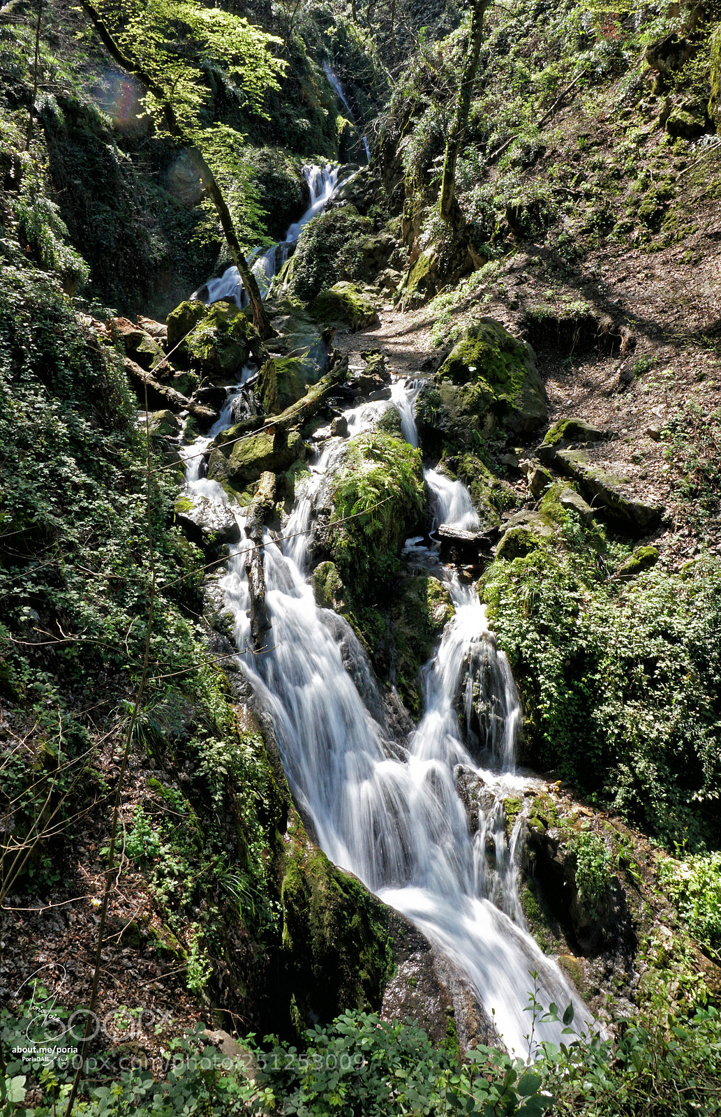 Sony a6300 sample photo. Kabodwal waterfall photography