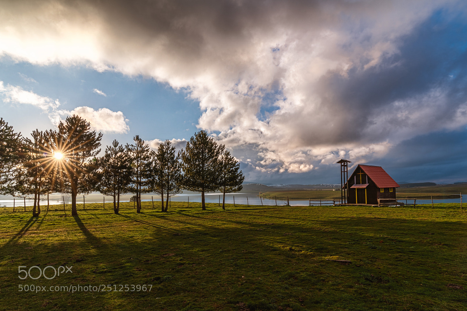 Sony a7R III sample photo. Tramonto sul lago cecita photography