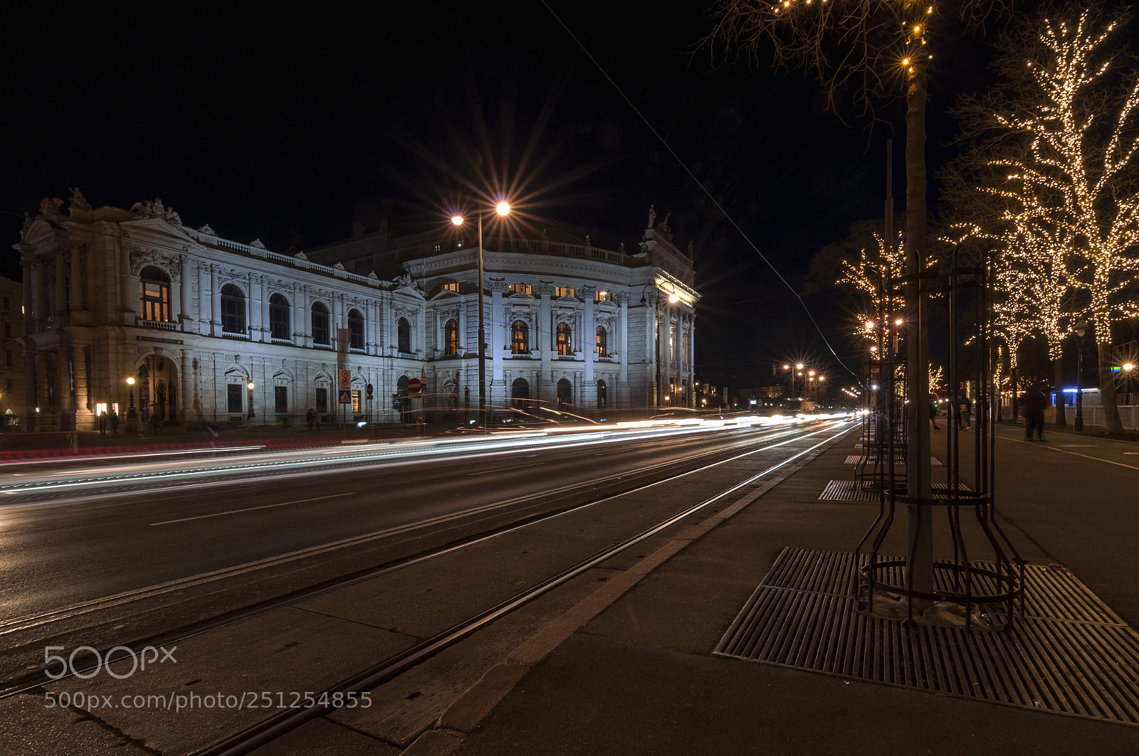 Nikon D90 sample photo. Burgtheater photography