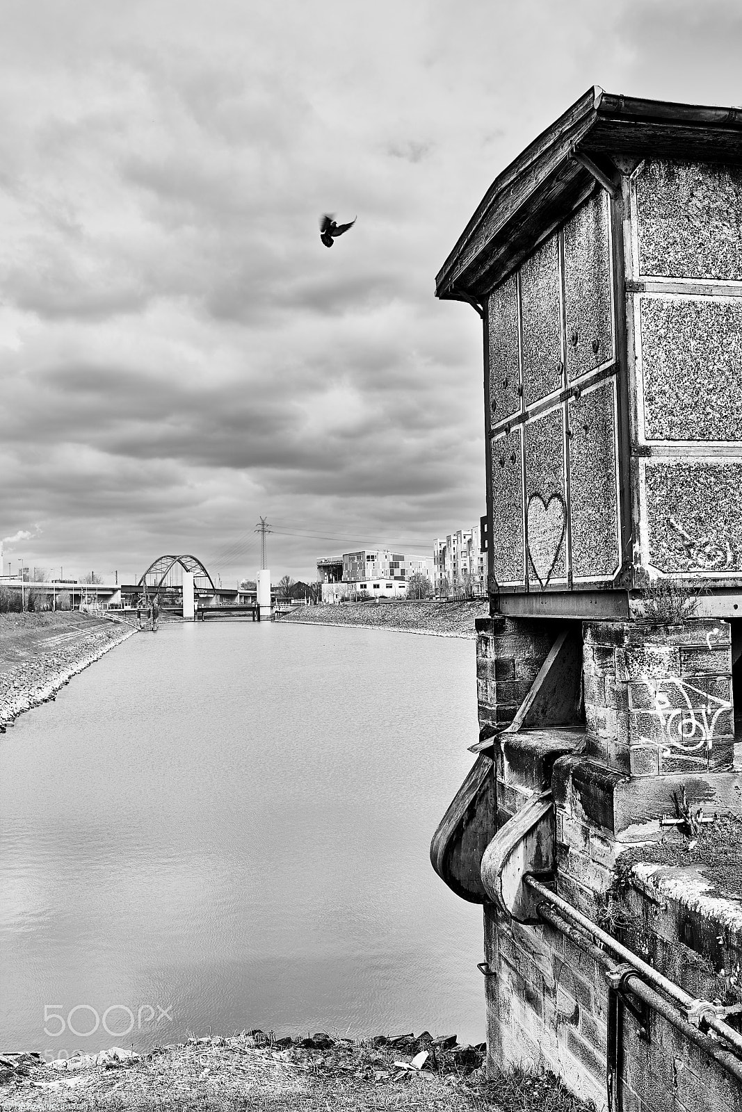 Sony Cyber-shot DSC-RX1R II sample photo. Jungbusch 3 b&w photography