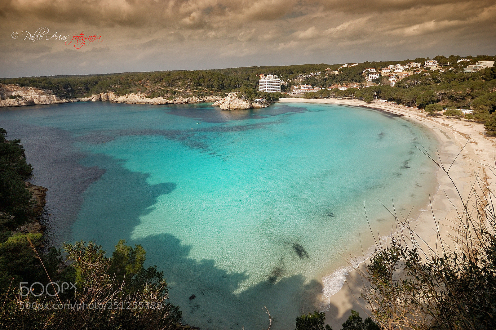 Nikon D50 sample photo. Una cala de aguas photography