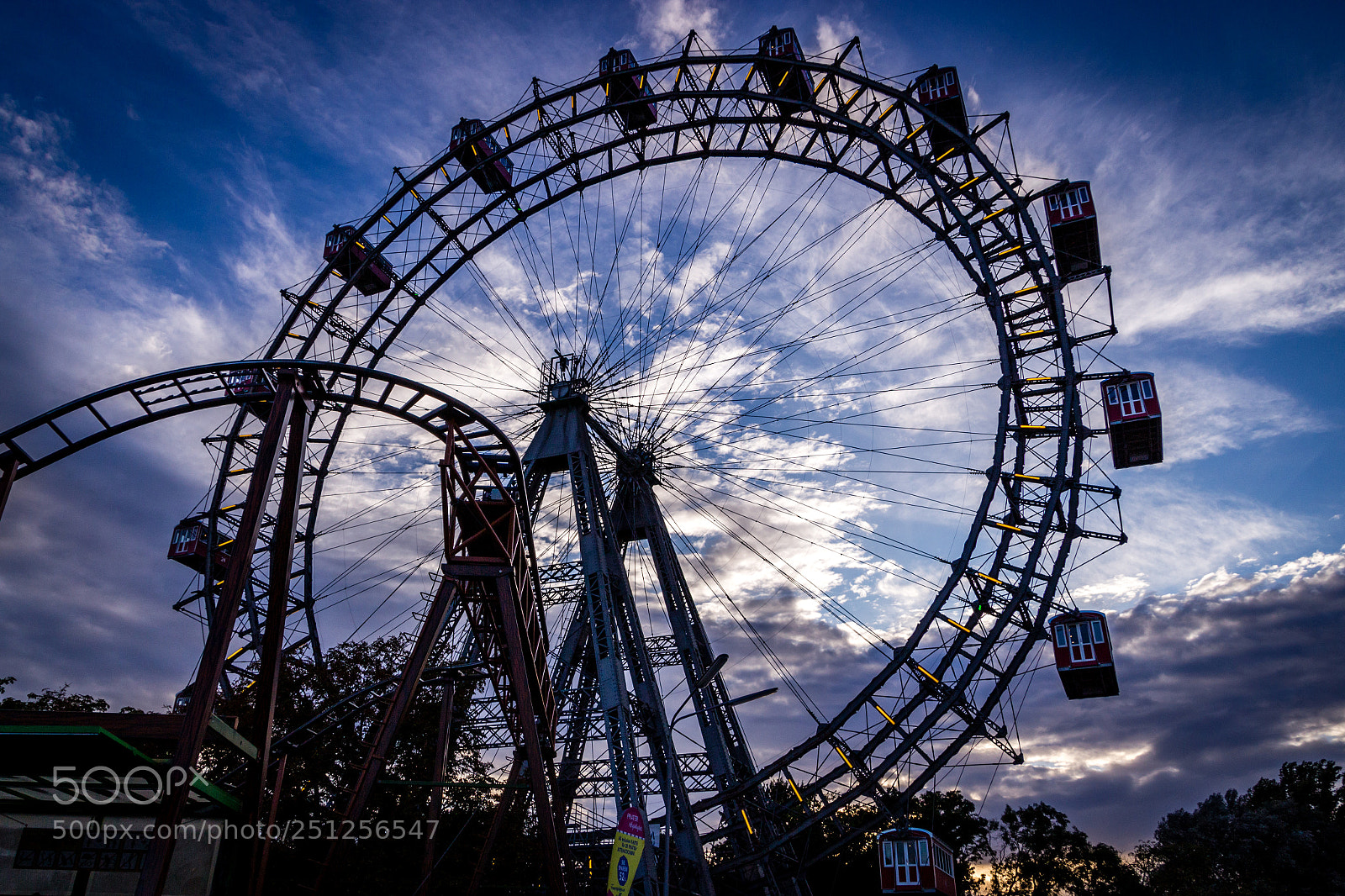 Canon EOS 700D (EOS Rebel T5i / EOS Kiss X7i) sample photo. Wiener riesenrad   photography