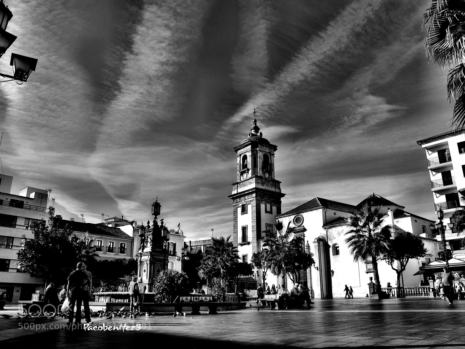 Canon PowerShot G12 sample photo. Plaza alta algeciras photography
