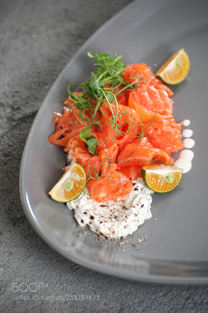 Nikon D3 sample photo. Salad from slightly salted photography