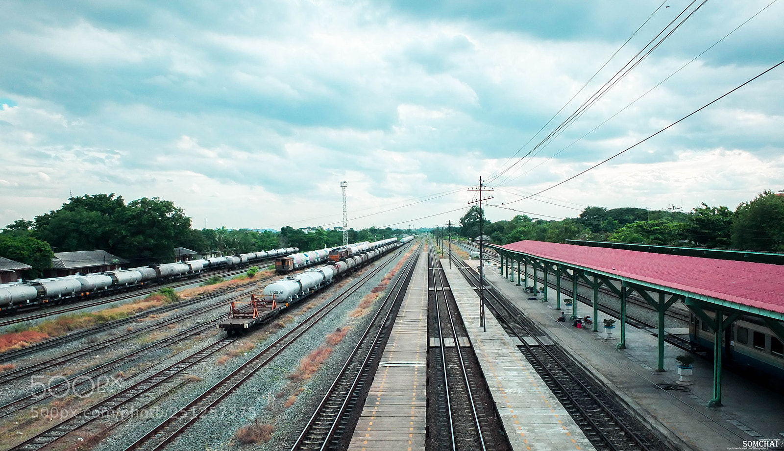 Fujifilm X-S1 sample photo. Kaeng khoi junction railway photography