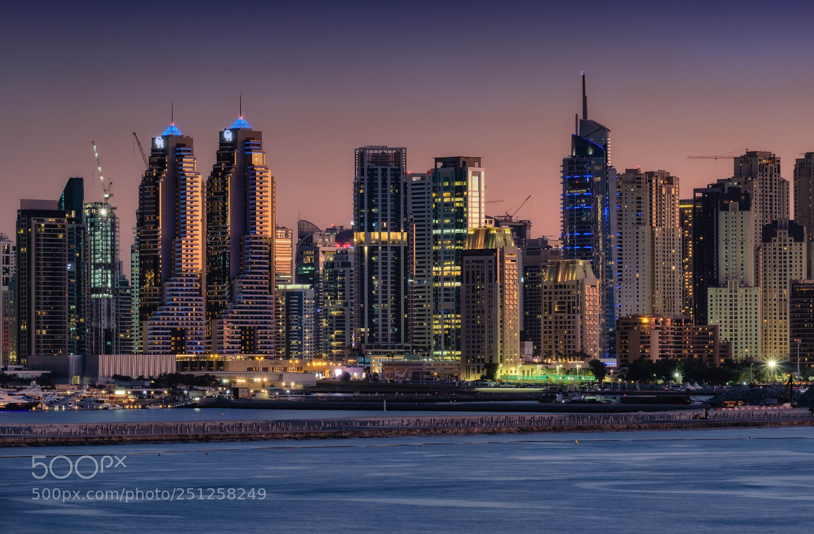 Fujifilm X-T2 sample photo. Dubai marina photography