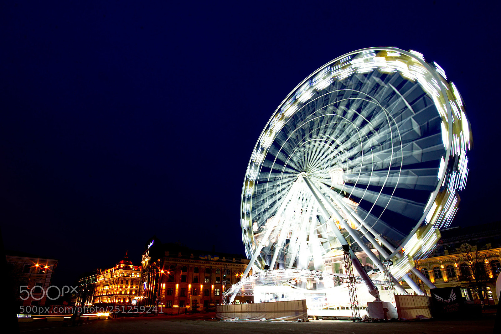Nikon D7000 sample photo. Kyiv night photography