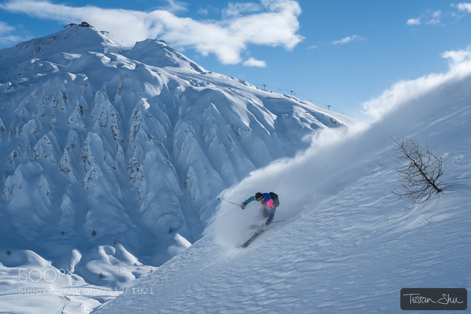 Fujifilm X-T2 sample photo. Powder turn with julien photography