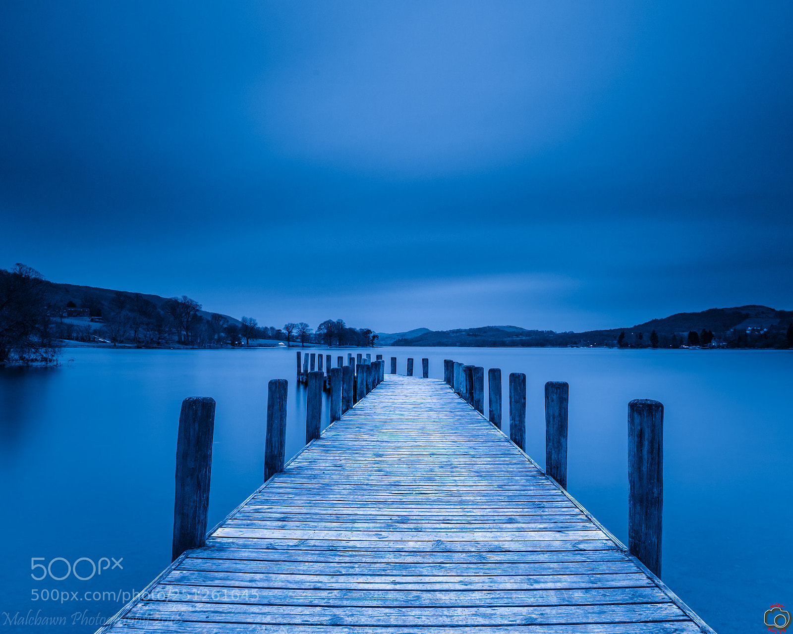 Canon EOS 6D Mark II sample photo. Jetty blue. photography