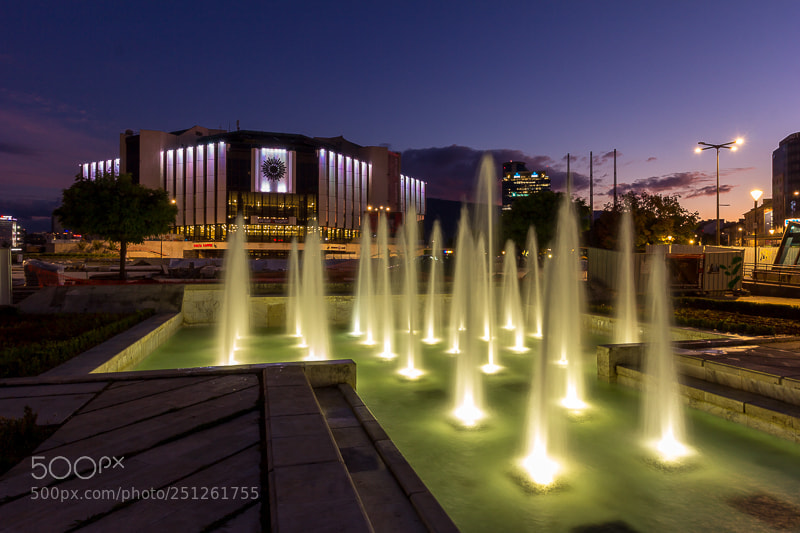 Canon EOS 60D sample photo. National palace of culture photography